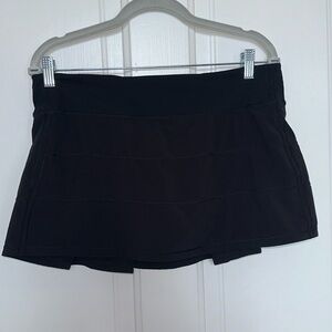 Lululemon Black Tennis Skirt